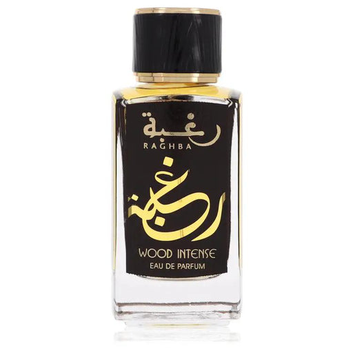 Raghba Wood Intense Eau De Parfum Spray (Unisex Unboxed) by Lattafa 100 ml by Brands HD