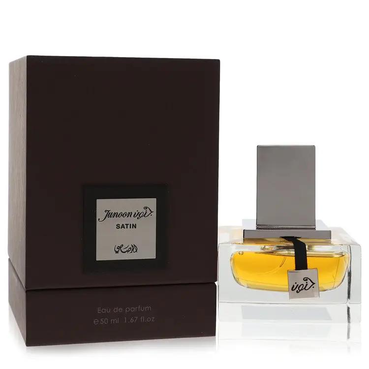 Rasasi Junoon Satin Eau De Parfum Spray by Rasasi 49 ml by Brands HD