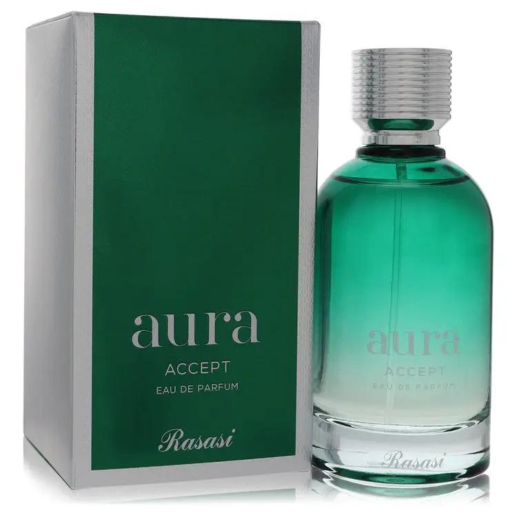 Brands HD Eau De Parfum Spray (Unisex) Rasasi Aura Accept Eau De Parfum Spray (Unisex) by Rasasi 100 ml Rasasi Aura Accept Eau De Parfum Spray (Unisex) by Rasasi 100 ml