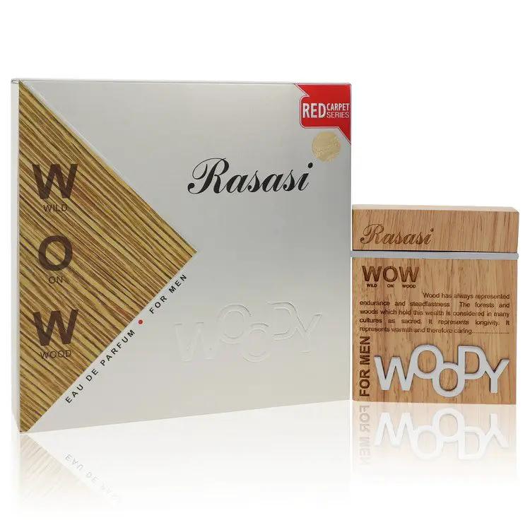 Brands HD Eau De Parfum Spray Rasasi Woody Eau De Parfum Spray by Rasasi 60 ml Rasasi Woody Eau De Parfum Spray by Rasasi 60 ml