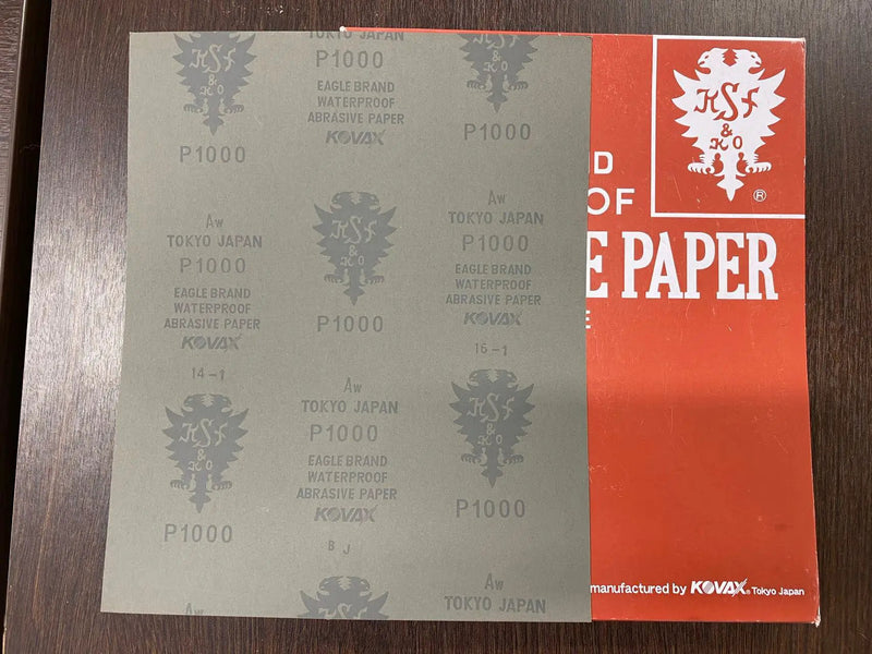 Eagle Brand Waterproof Sandpaper Japan 1000 Grit for DIY Resin Art by Resin Art NZ