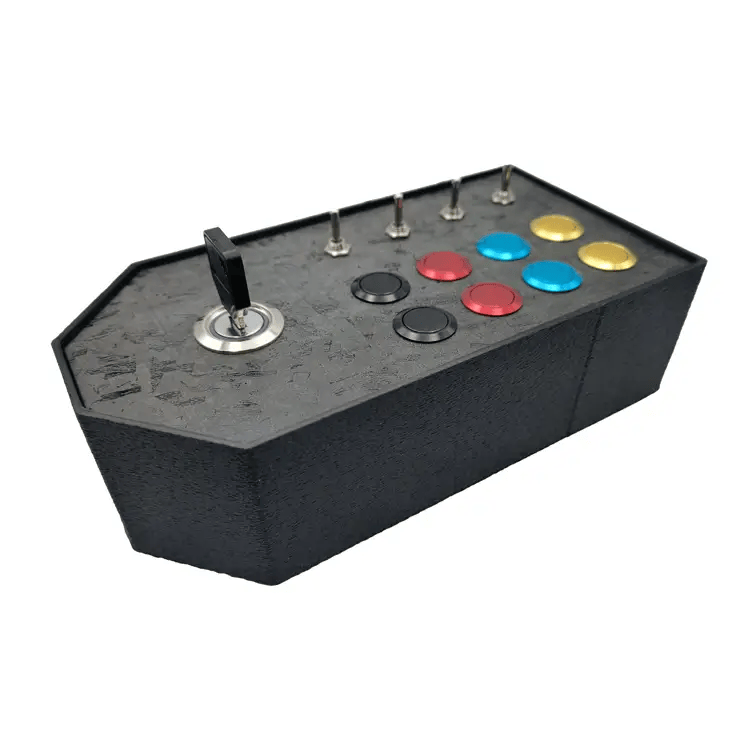 RaceCraftsNZ RC05 Button Box, 8x Buttons, 4 Switches, Realistic Key Switch by RaceCrafts