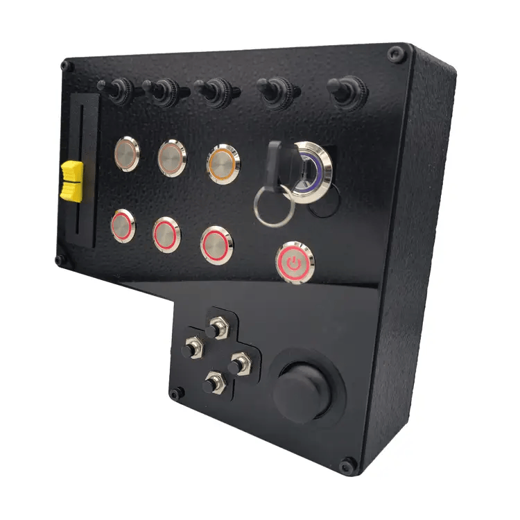 RaceCraftsNZ RC07 Button Box: The Professional Simulation Command Center by RaceCrafts