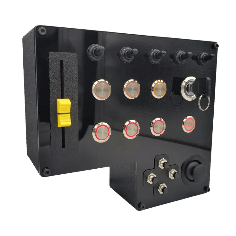 RaceCraftsNZ RC07 Button Box: The Professional Simulation Command Center by RaceCrafts
