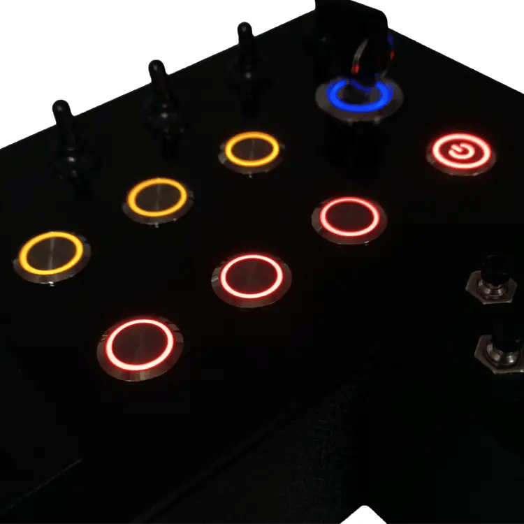 RaceCraftsNZ RC07 Button Box: The Professional Simulation Command Center by RaceCrafts