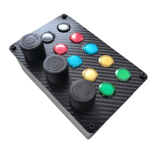 RaceCraftsNZ RC0CBN Simracing Button Box – Total Control at Your Fingertips by RaceCrafts