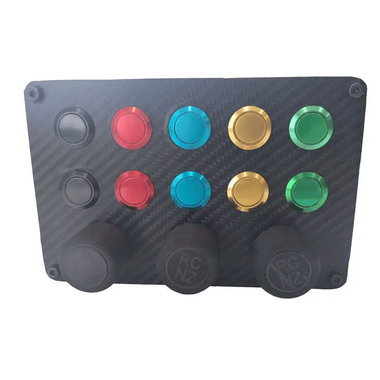 RaceCrafts RaceCraftsNZ RC0CBN Simracing Button Box – Total Control at Your Fingertips RaceCraftsNZ RC0CBN Simracing Button Box – Total Control at Your Fingertips