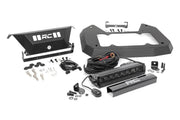 Jeep Spare Tire Delete Kit w/8 Inch Black Series LED Jeep Wrangler JL (21-24)/Wrangler Unlimited (18-25) by Magwarehouse.com