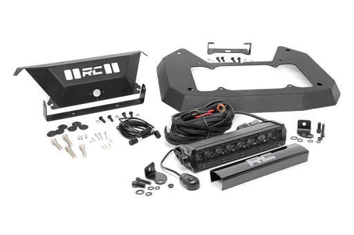 Jeep Spare Tire Delete Kit w/8 Inch Black Series LED Jeep Wrangler JL (21-24)/Wrangler Unlimited (18-25) by Magwarehouse.com