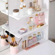 The Shopsite Home-living VASAGLE Dressing Table With Mirror VASAGLE Dressing Table With Mirror