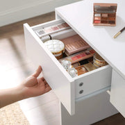 The Shopsite Home-living VASAGLE Dressing Table With Mirror VASAGLE Dressing Table With Mirror