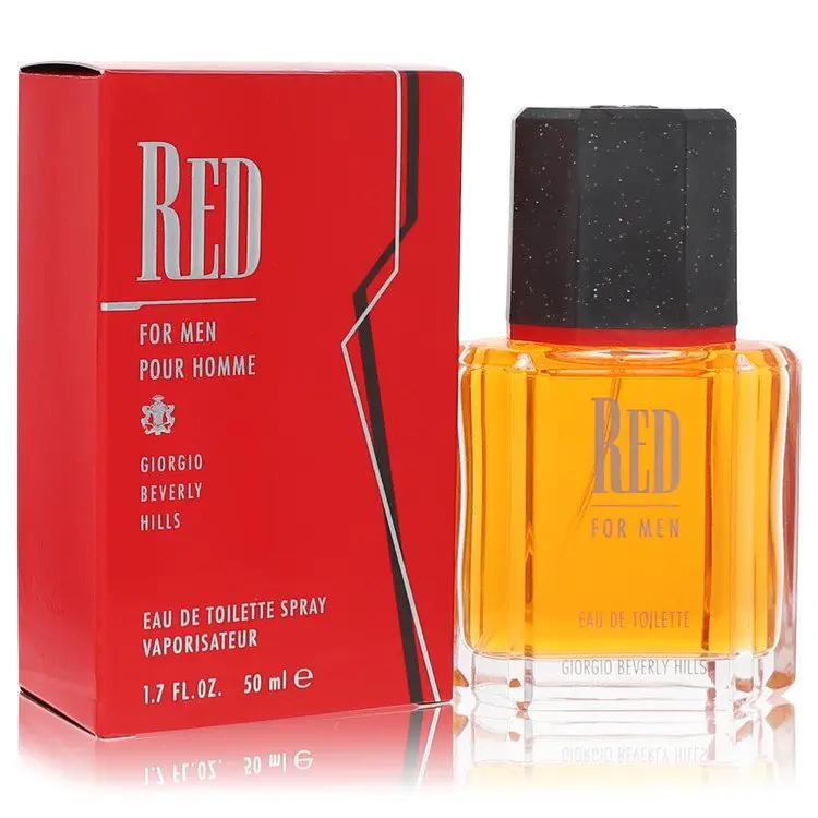 Red Eau De Toilette Spray by Giorgio Beverly Hills 50 ml by Brands HD