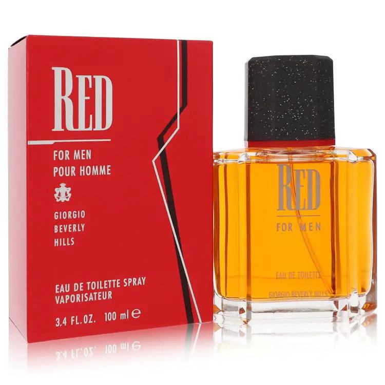 Red Eau De Toilette Spray by Giorgio Beverly Hills 100 ml by Brands HD