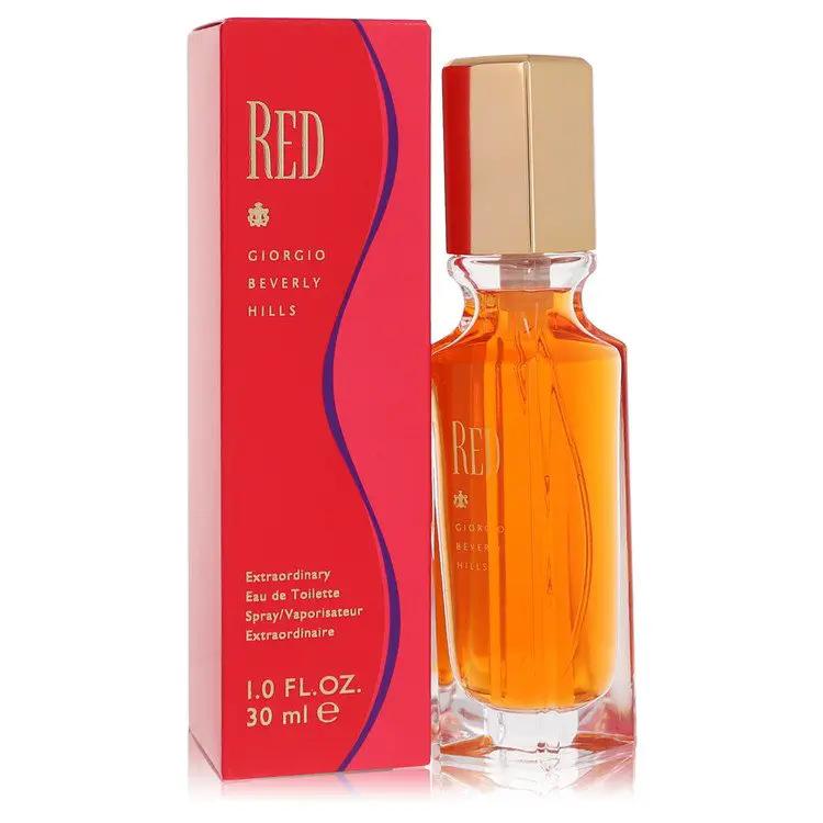 Red Eau De Toilette Spray by Giorgio Beverly Hills 30 ml by Brands HD