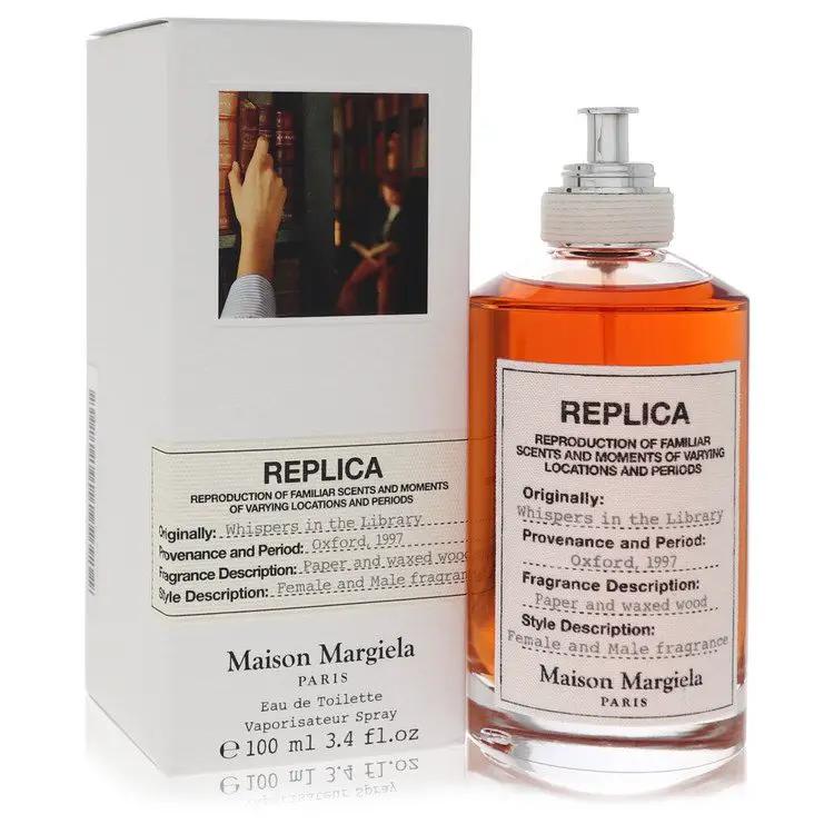 Brands HD Eau De Toilette Spray Replica Whispers In The Library Eau De Toilette Spray by Maison Margiela 100 ml Replica Whispers In The Library Eau De Toilette Spray by Maison Margiela 100 ml