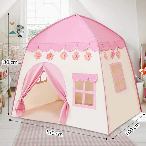 130x100x130cm Kids Play Tent Princess Castle by salelink.co.nz