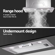 SportZone.co.nz Appliances > Kitchen Appliances > Cooking Ranges Devanti 520mm Range Hood 52cm Rangehood Stainless Steel Devanti 520mm Range Hood 52cm Rangehood Stainless Steel