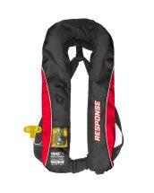 Response Manual Inflatable Life Jacket 150N Red Black Adult by Response