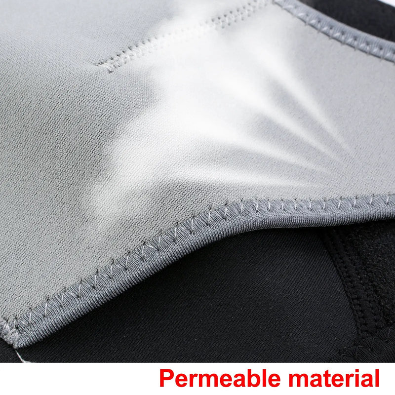 Left Shoulder Adjustable Support Brace Compression Strap Heat Patch Protection Sports by salelink.co.nz