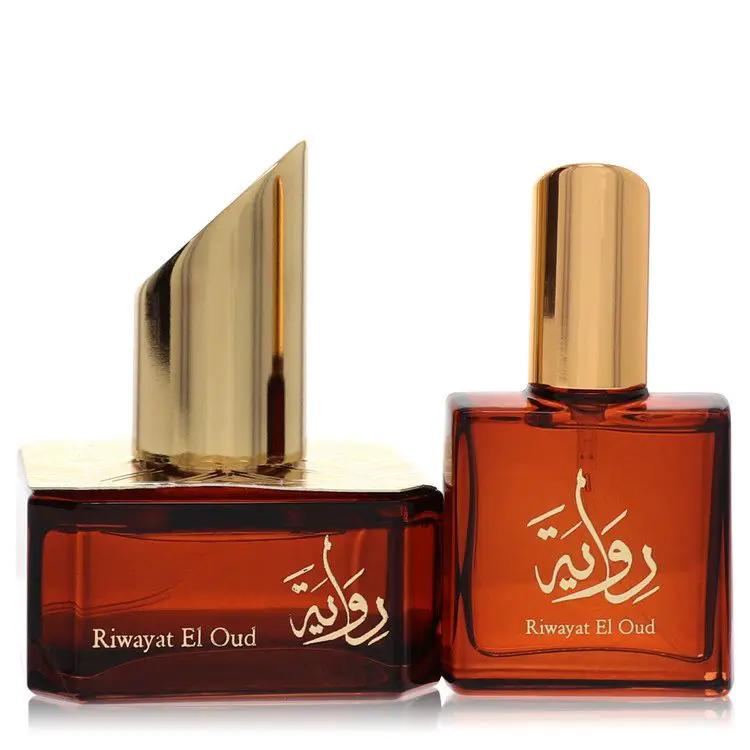Brands HD Eau De Parfum Spray + Free .67 Oz Travel Edp Spray (Unboxed) Riwayat El Oud Eau De Parfum Spray + Free .67 Oz Travel Edp Spray (Unboxed) by Afnan 50 ml Riwayat El Oud Eau De Parfum Spray + Free .67 Oz Travel Edp Spray (Unboxed) by Afnan 50 ml