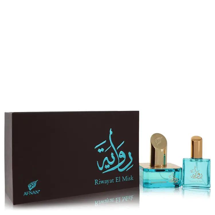 Riwayat El Misk Eau De Parfum Spray + Free .67 oz Travel EDP Spray by Afnan 50 ml by Brands HD