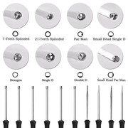 10PCS Carb Adjust Kit Screwdriver Carburetor Adjustment Tool by salelink.co.nz