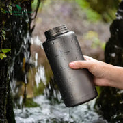 Titanium Outdoor Water Bottle - 1000ml/1L Lightweight Camping Flask | Leak-Proof Hiking Bottle by Mead's Supply & Equipment Outfitters limited