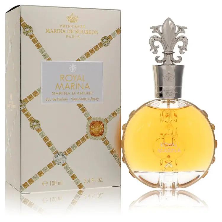 Royal Marina Diamond Eau De Parfum Spray by Marina De Bourbon 100 ml by Brands HD