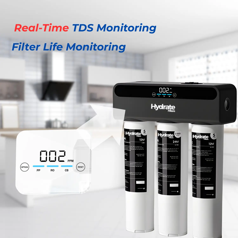 Hydrate Filters RO Mineral+ Reverse Osmosis Underbench Filter - Fluoride & Nitrate Removal NZ by Filtration Station NZ