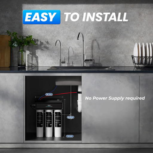 Hydrate Filters RO Mineral+ Reverse Osmosis Underbench Filter - Fluoride & Nitrate Removal NZ by Filtration Station NZ