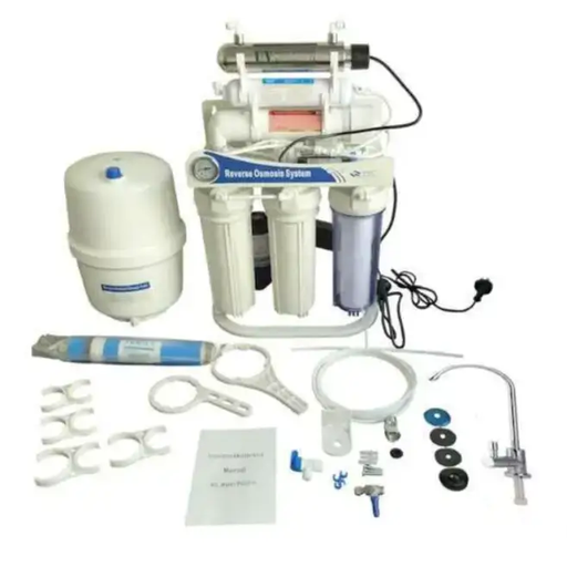 6-Stage Reverse Osmosis Under-Sink Water Filter + UV - Fluoride & Nitrate Removal NZ by Filtration Station NZ