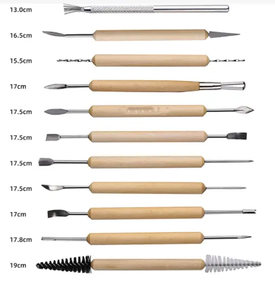 30Pcs Clay Sculpting Carving Pottery Tool Set by salelink.co.nz