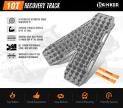 BUNKER INDUST Pair 10T Recovery Tracks - Grey by Kiwi Offroad