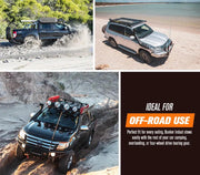 BUNKER INDUST Pair 10T Recovery Tracks - Grey by Kiwi Offroad