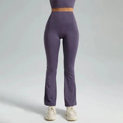 High Waist Flared Yoga Pants - Hip-Lifting Bell Bottom Leggings | Women's Athletic Wear by Mead's Supply & Equipment Outfitters limited