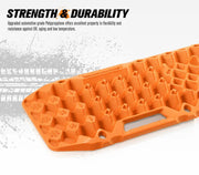 Bunker Indust Recovery Tracks Farm Jack Base 10T Board Sand Mud Snow OffRoad 4WD - Orange by Kiwi Offroad