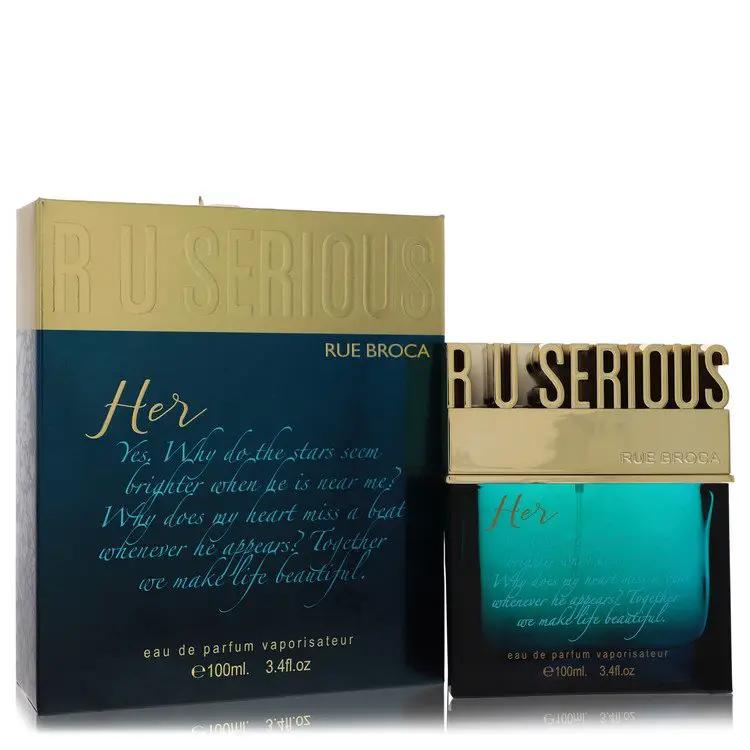 R U Serious Her Eau De Parfum Spray by Rue Broca 100 ml by Brands HD