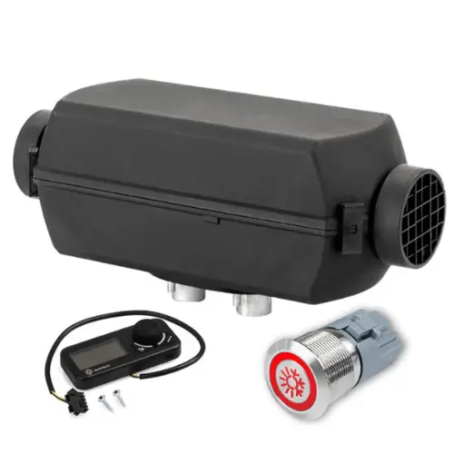 AUTOTERM 4D DIESEL HEATER 12V PACK - COMFORT CONTROLLER + PUSH BUTTON CONTROLLER KIT: by Autoterm