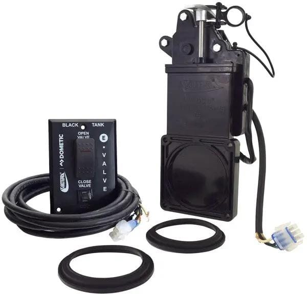 Valterra RV waste tanks Valterra 3 Inch 12V DC Electric Gate Valve for RV Waste Tanks Valterra 3 Inch 12V DC Gate Valve for RV Waste Tanks
