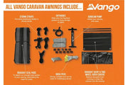 Vango Inflatable Awning Vango Balletto Elements ProShield 330 Inflatable Awning for Caravan or Motorhome Vango Balletto Elements ProShield 330 Awning