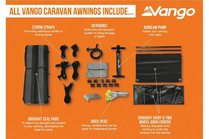 Vango Inflatable Awning Vango Balletto Elements ProShield 330 Inflatable Awning for Caravan or Motorhome Vango Balletto Elements ProShield 330 Awning