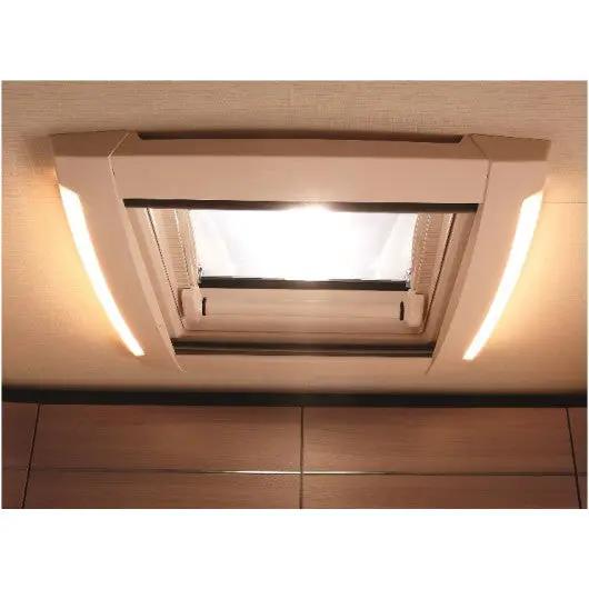 LED LIGHT Side Covers for RVH 129A Vent - Signal White by MPK