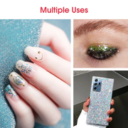 12 Colors Holographic Nail Sequins Glitter Flakes Sparkle Confetti Art Decal by salelink.co.nz