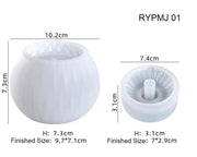 Bottle Container Resin Mould for Hand Cream, Hand Wash, Body Wash, Shampoo, Soap Fragrance by Resin Art NZ