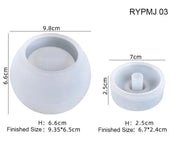 Bottle Container Resin Mould for Hand Cream, Hand Wash, Body Wash, Shampoo, Soap Fragrance by Resin Art NZ