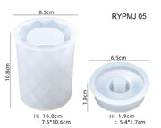 Bottle Container Resin Mould for Hand Cream, Hand Wash, Body Wash, Shampoo, Soap Fragrance by Resin Art NZ
