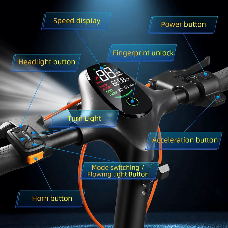 Kiwi eRide Kiwi eRide Cunfon RZ1000 Electric Scooter Cunfon RZ1000 Electric Scooter