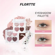 FLORTTE Blooming Love 4-Colour Eyeshadow Palette by Poppy Gifts