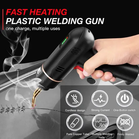 Cordless Plastic Welder Gun Kit by salelink.co.nz