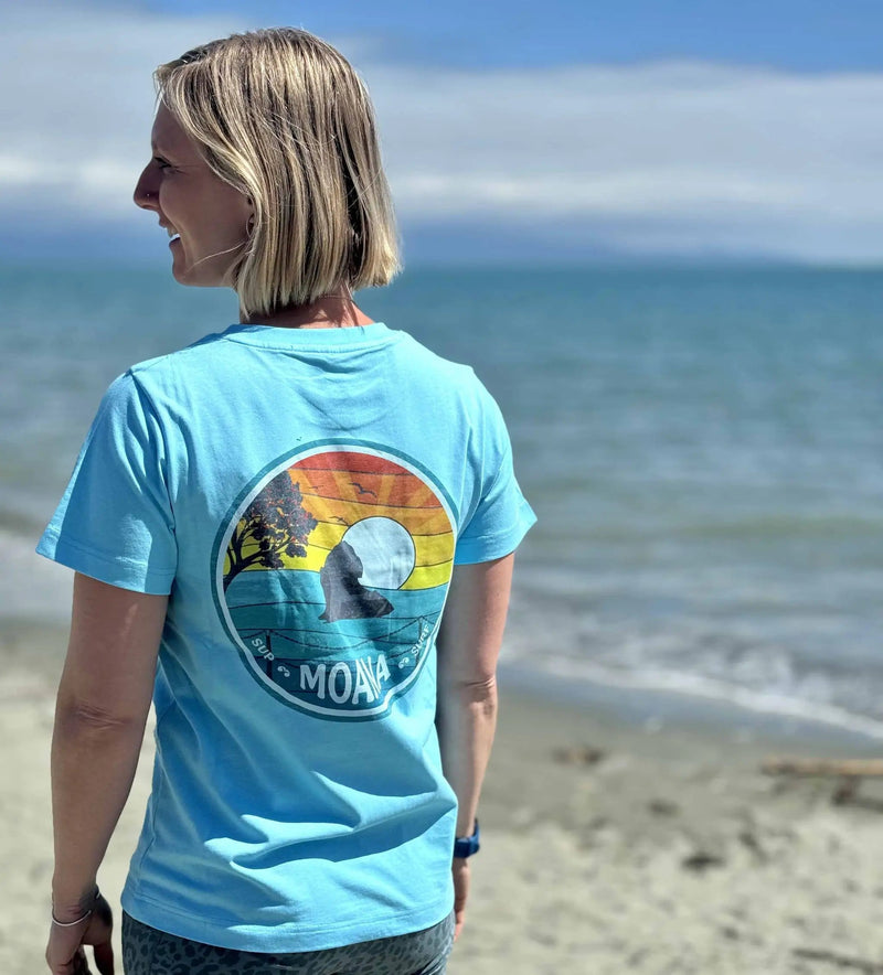 Moana Rainbow Tee - Womens by Moana SUP and Surf